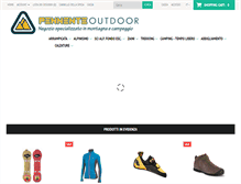 Tablet Screenshot of pennenteoutdoor.it
